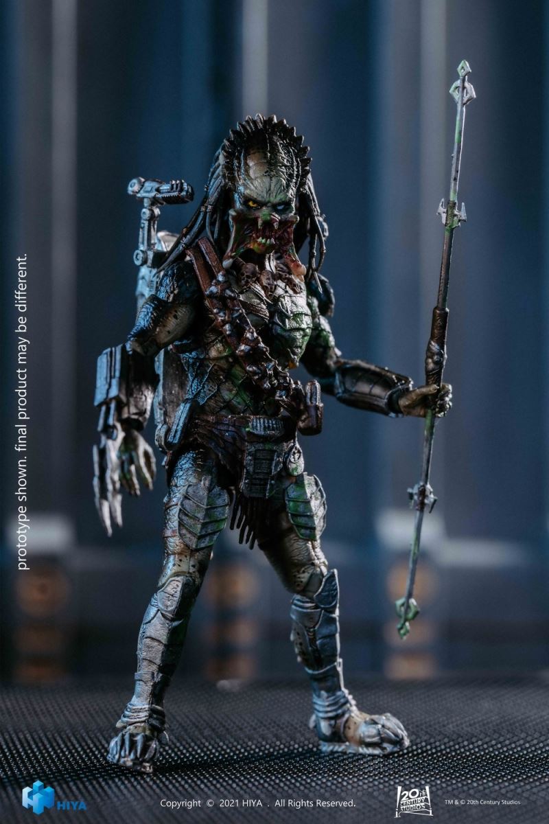 Alien vs. Predator 2 Battle Damaged Lone Wolf Iron-Blooded 1/18