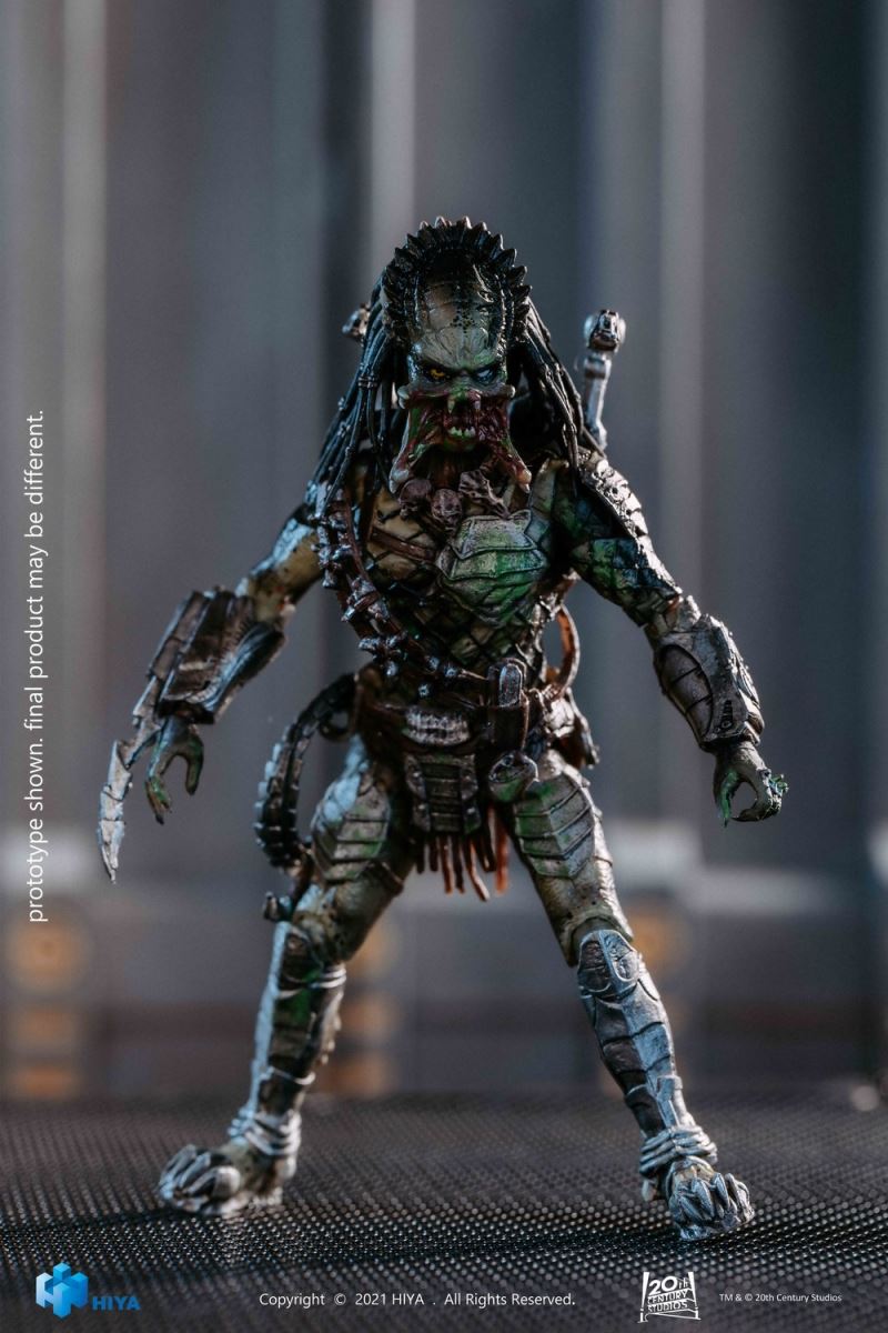 Alien vs. Predator 2 Battle Damaged Lone Wolf Iron-Blooded 1/18