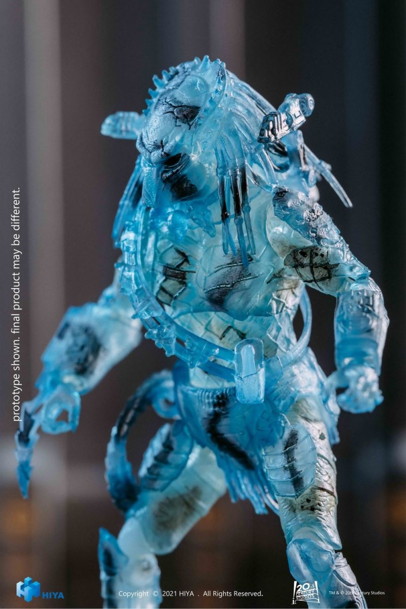 Extreme Mini Series 1/18 Alien vs. Predator 2 Translucent Lone Wolf Iron-Blooded