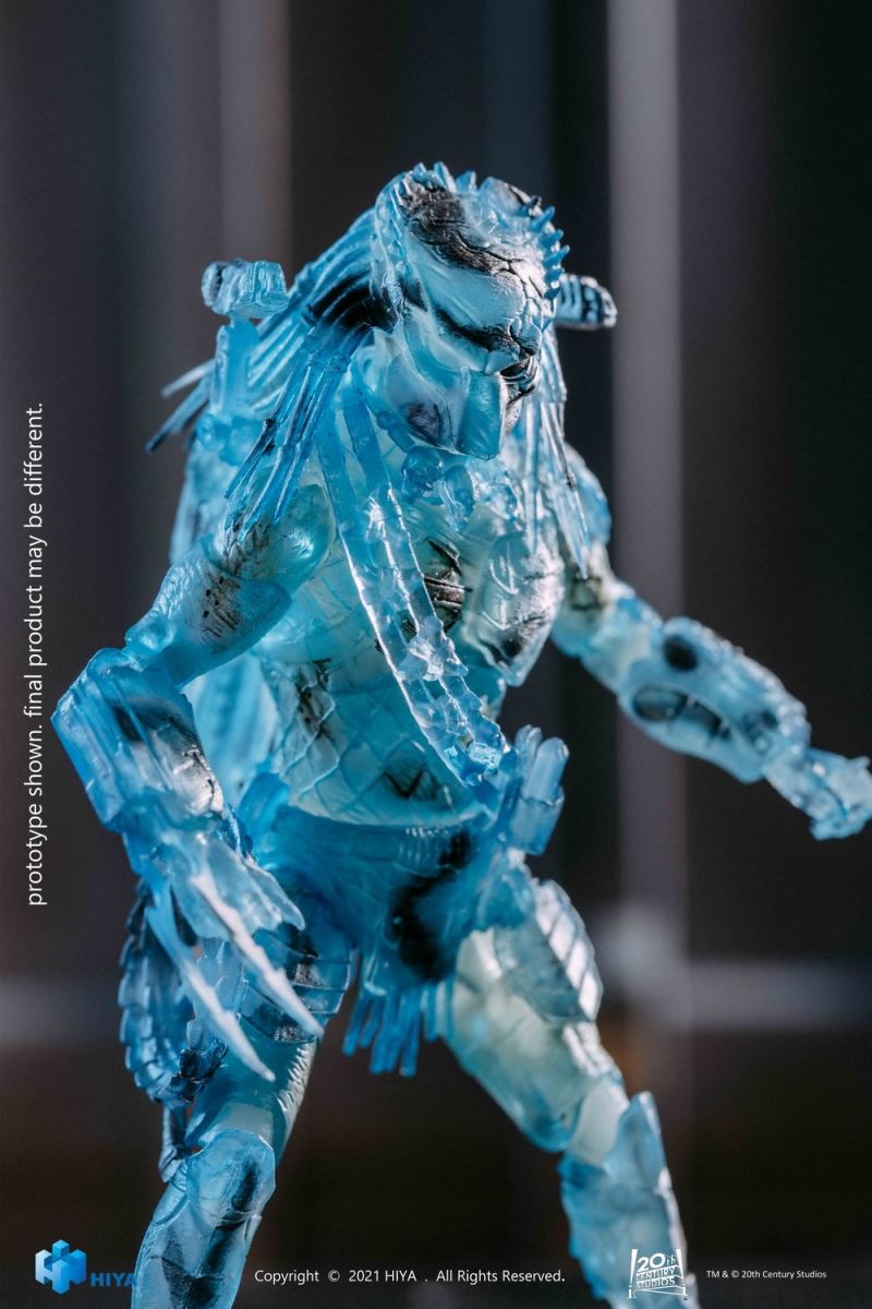 Extreme Mini Series 1/18 Alien vs. Predator 2 Translucent Lone Wolf Iron-Blooded