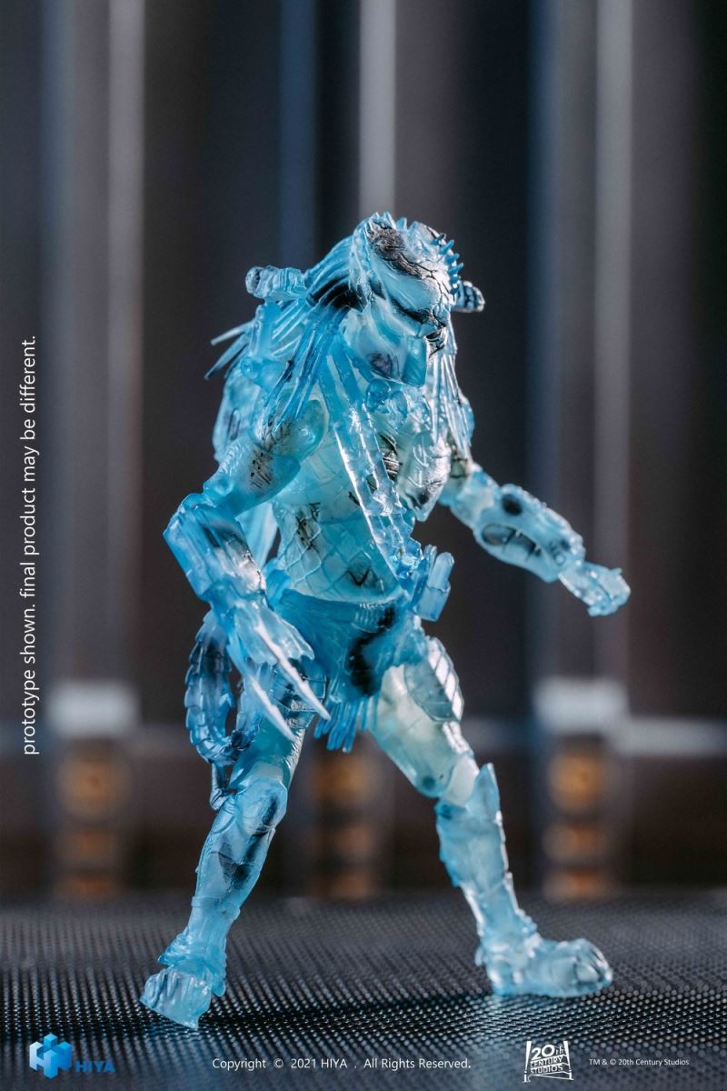 Extreme Mini Series 1/18 Alien vs. Predator 2 Translucent Lone Wolf Iron-Blooded