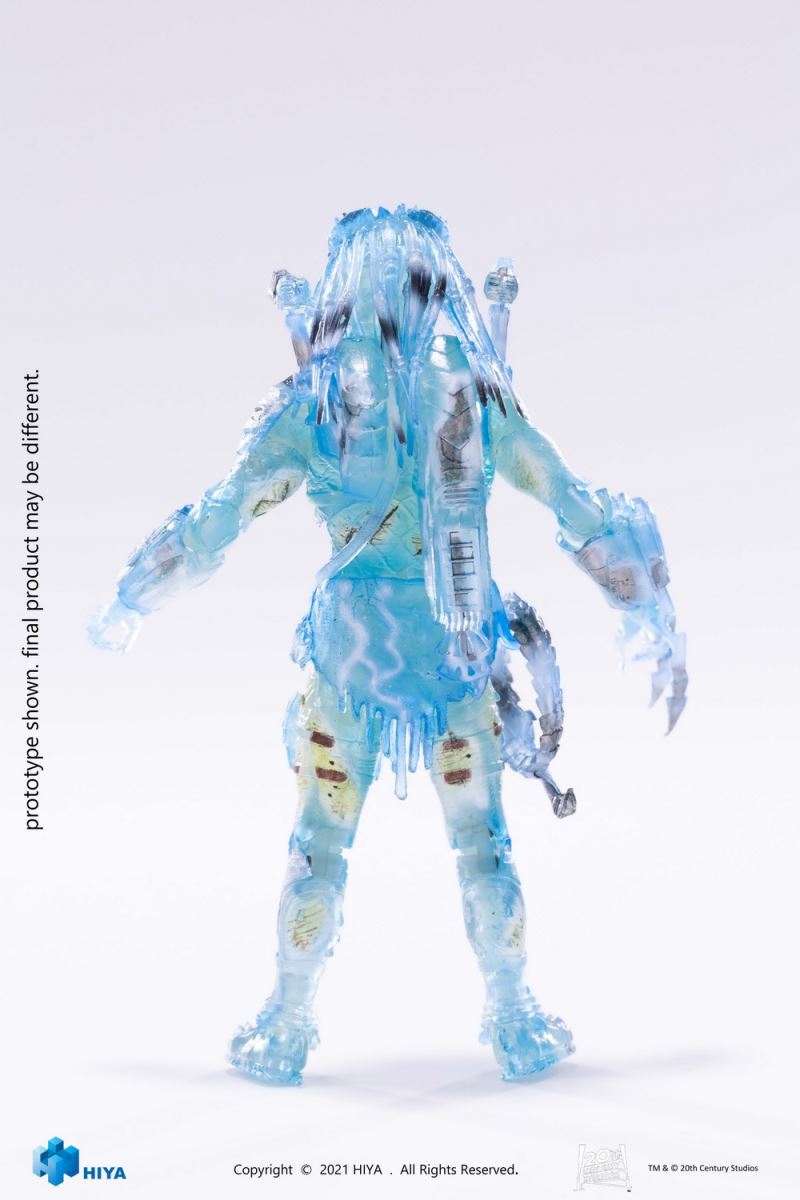 Hiya Toys - Extreme Mini Series 1/18 Alien vs. Predator 2 Translucent ...