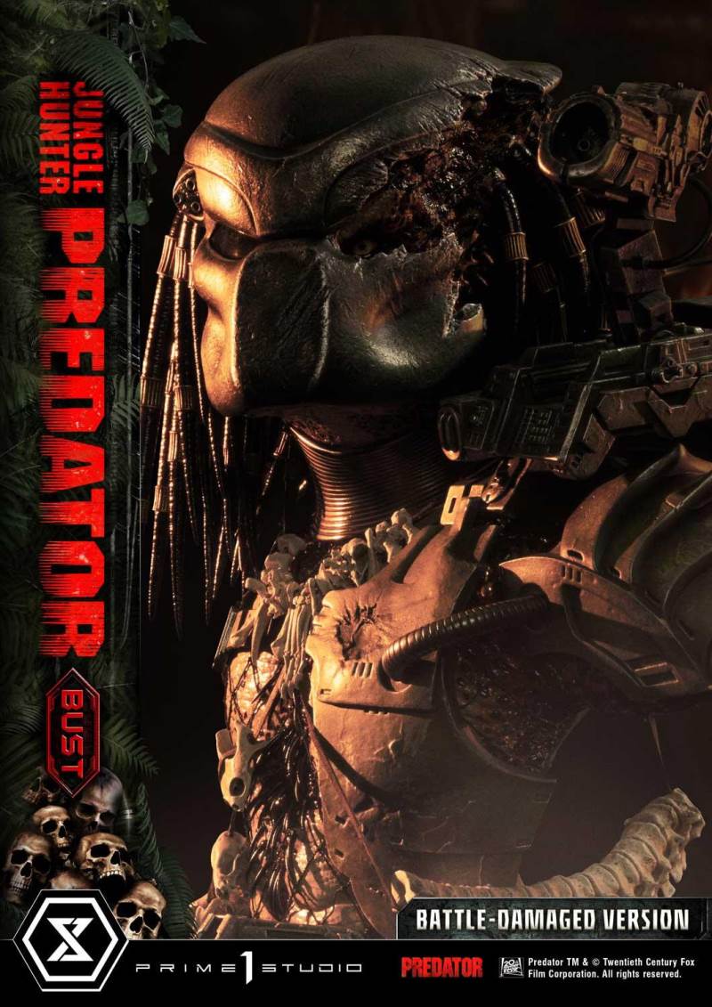 Predator (Film) Jungle Hunter Predator Battle-Damaged