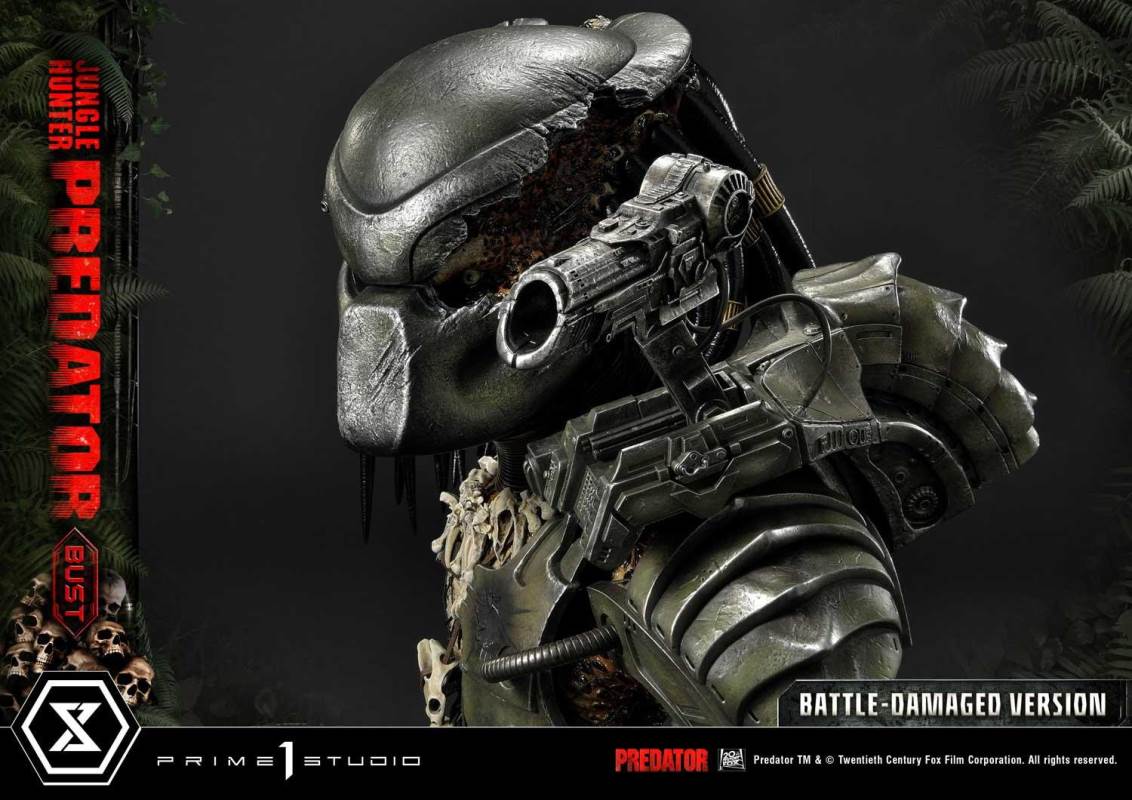 Predator (Film) Jungle Hunter Predator Battle-Damaged