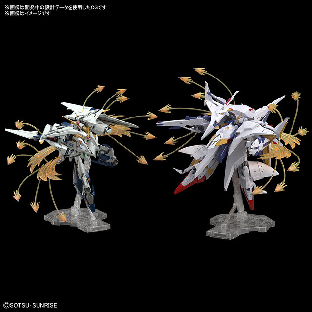 HG 1/144 Xi Gundam vs Penelope Funnel effect set