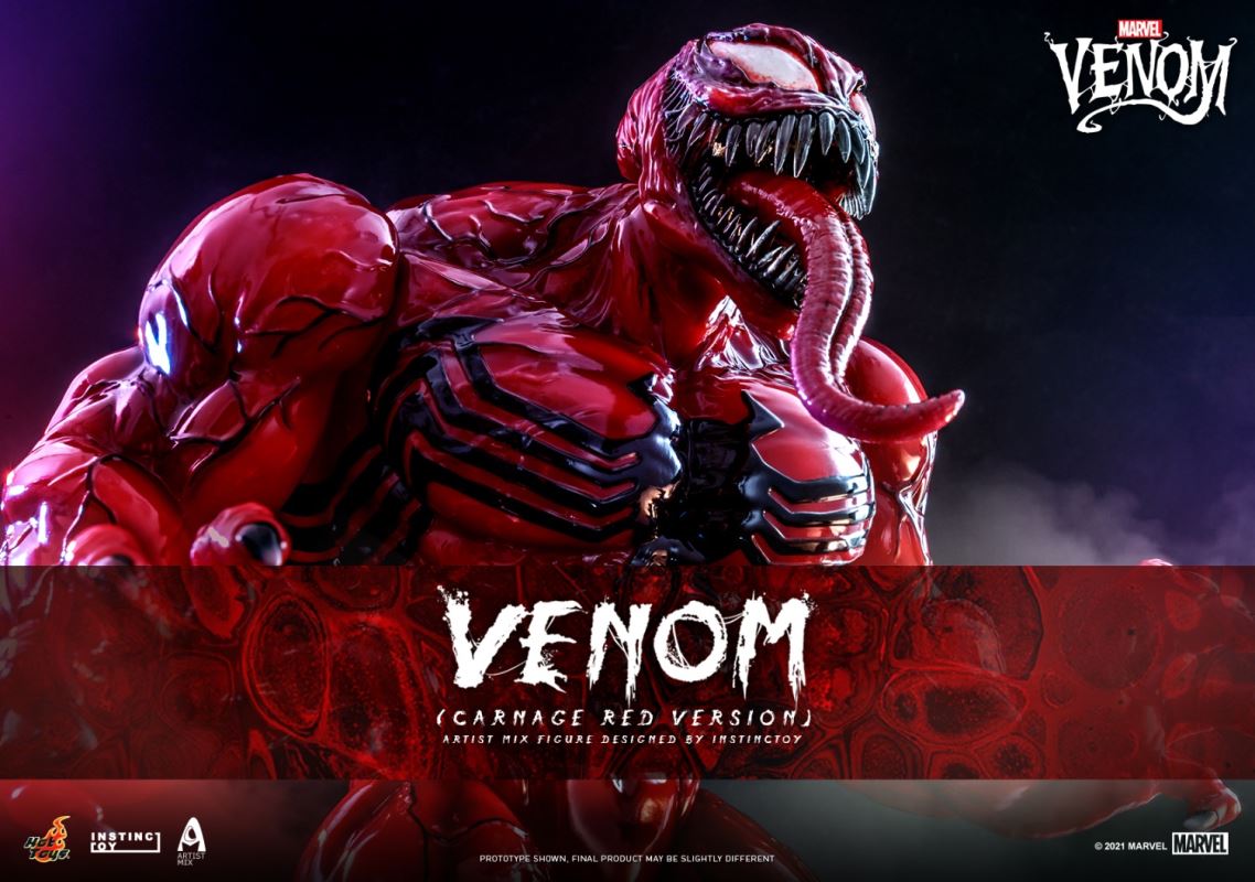 Venom (Carnage Red Version) 1/6
