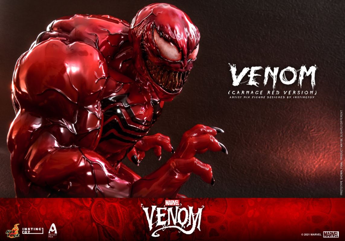 Venom (Carnage Red Version) 1/6