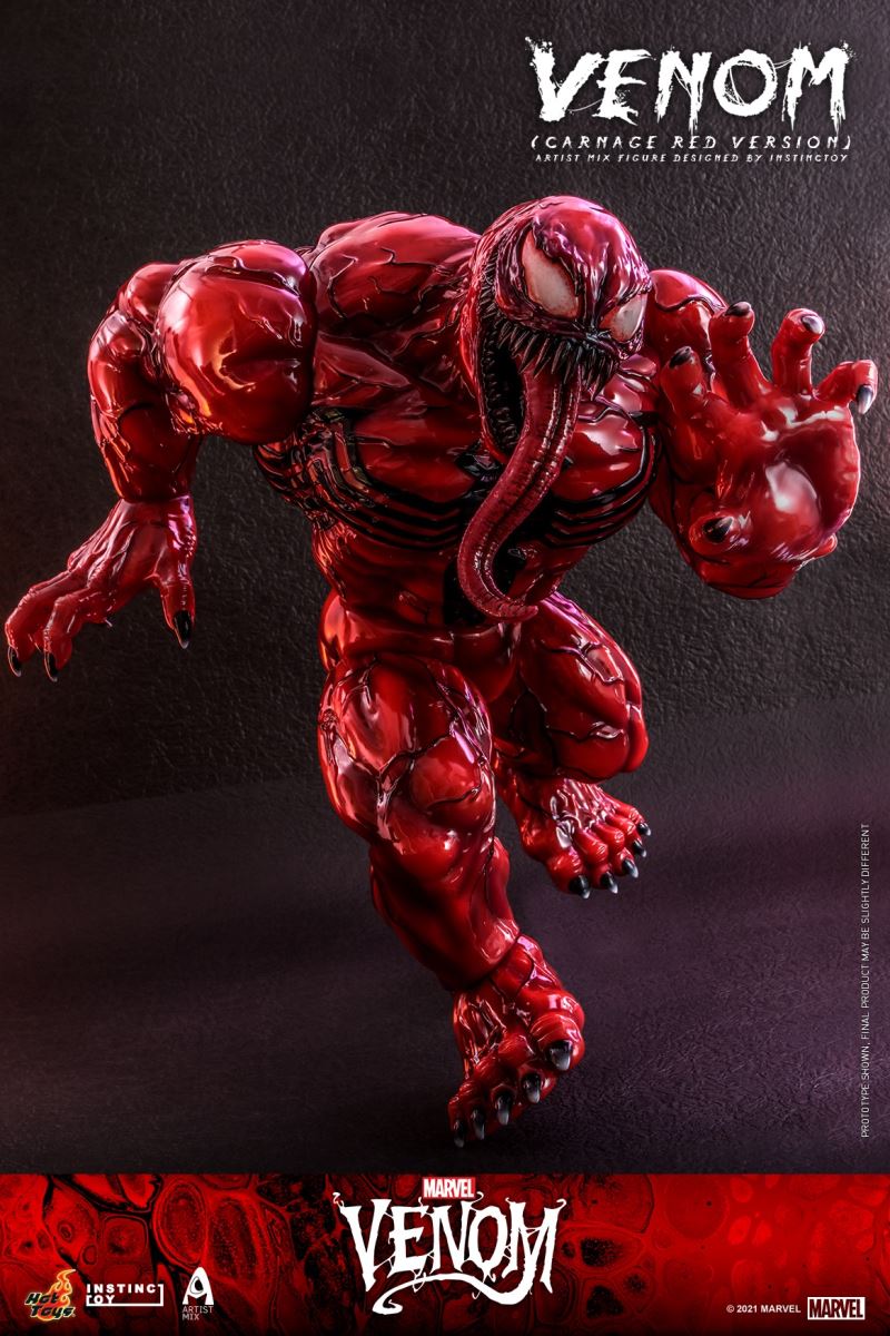 Venom (Carnage Red Version) 1/6