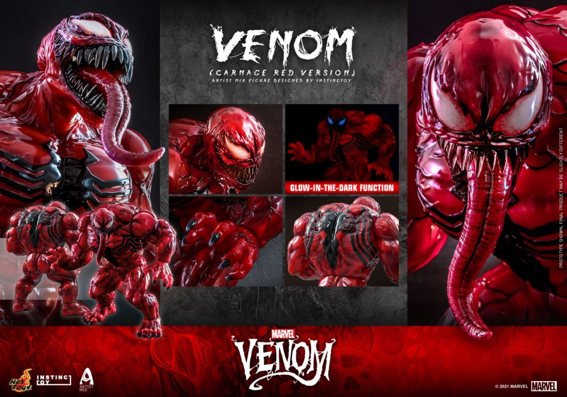 Venom (Carnage Red Version) 1/6