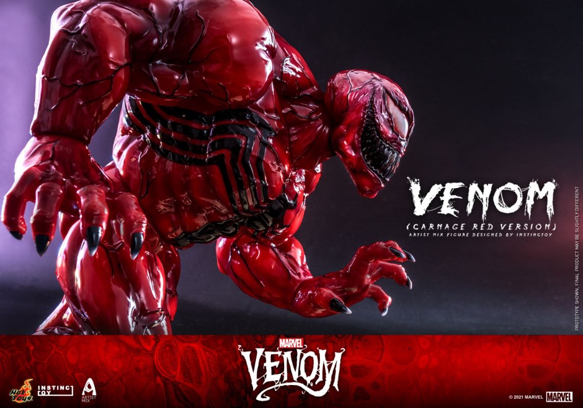 Venom (Carnage Red Version) 1/6