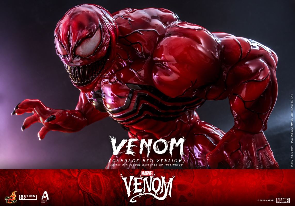 Venom (Carnage Red Version) 1/6