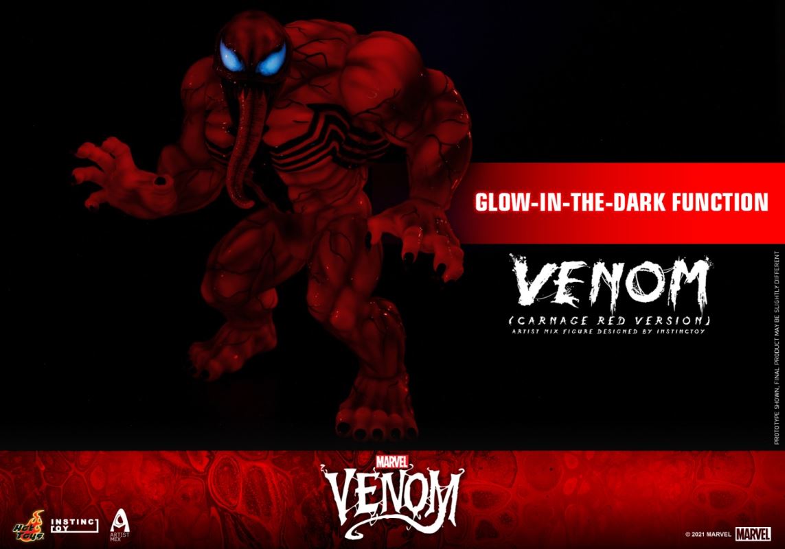 Venom (Carnage Red Version) 1/6