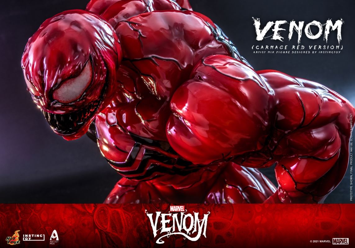 Venom (Carnage Red Version) 1/6