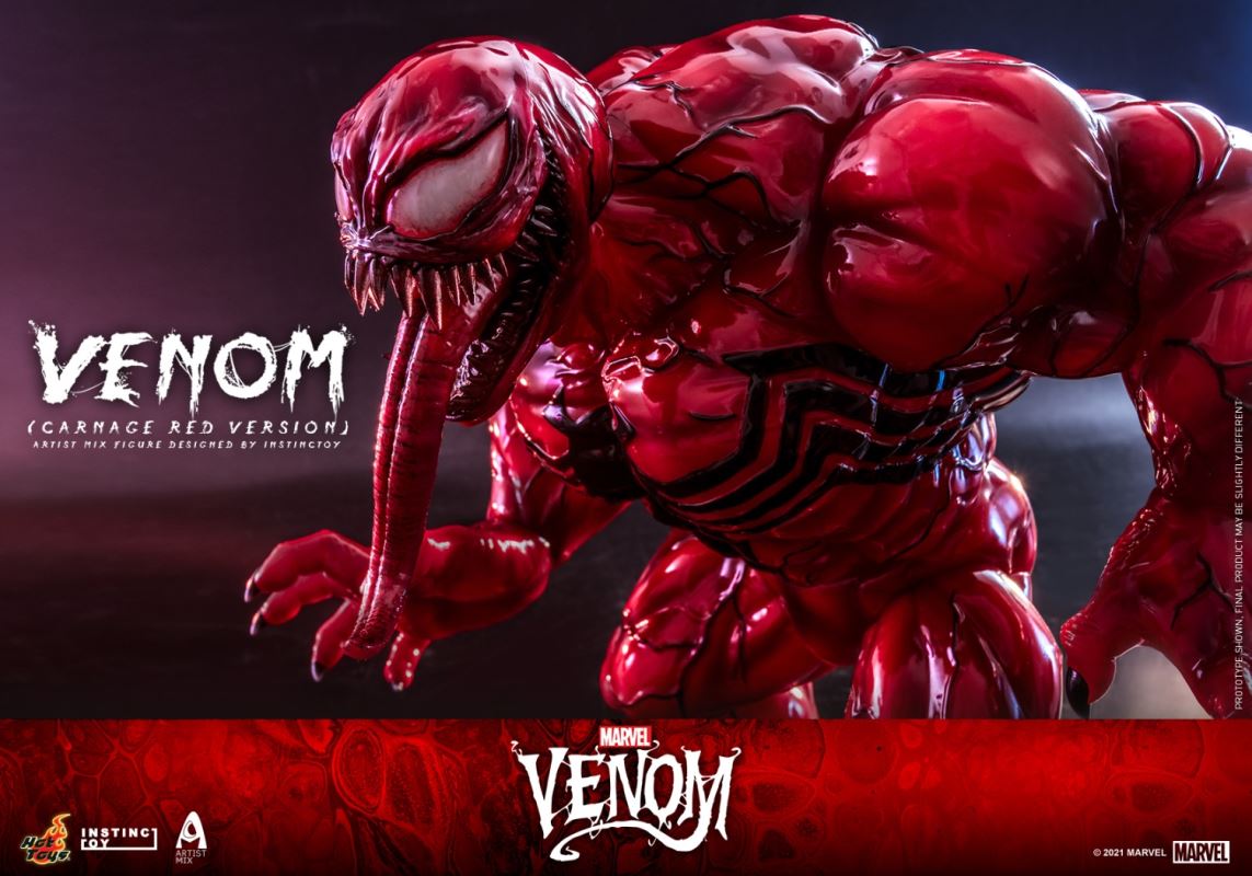 Venom (Carnage Red Version) 1/6