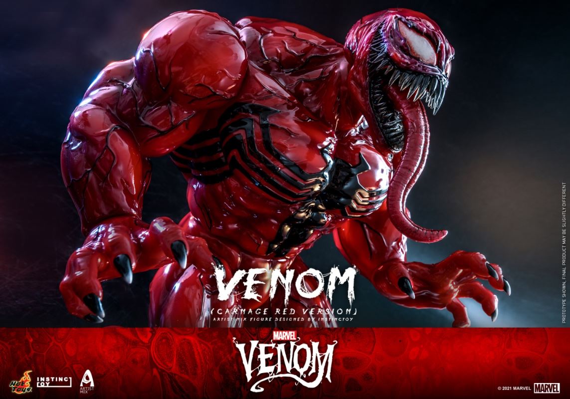 Venom (Carnage Red Version) 1/6
