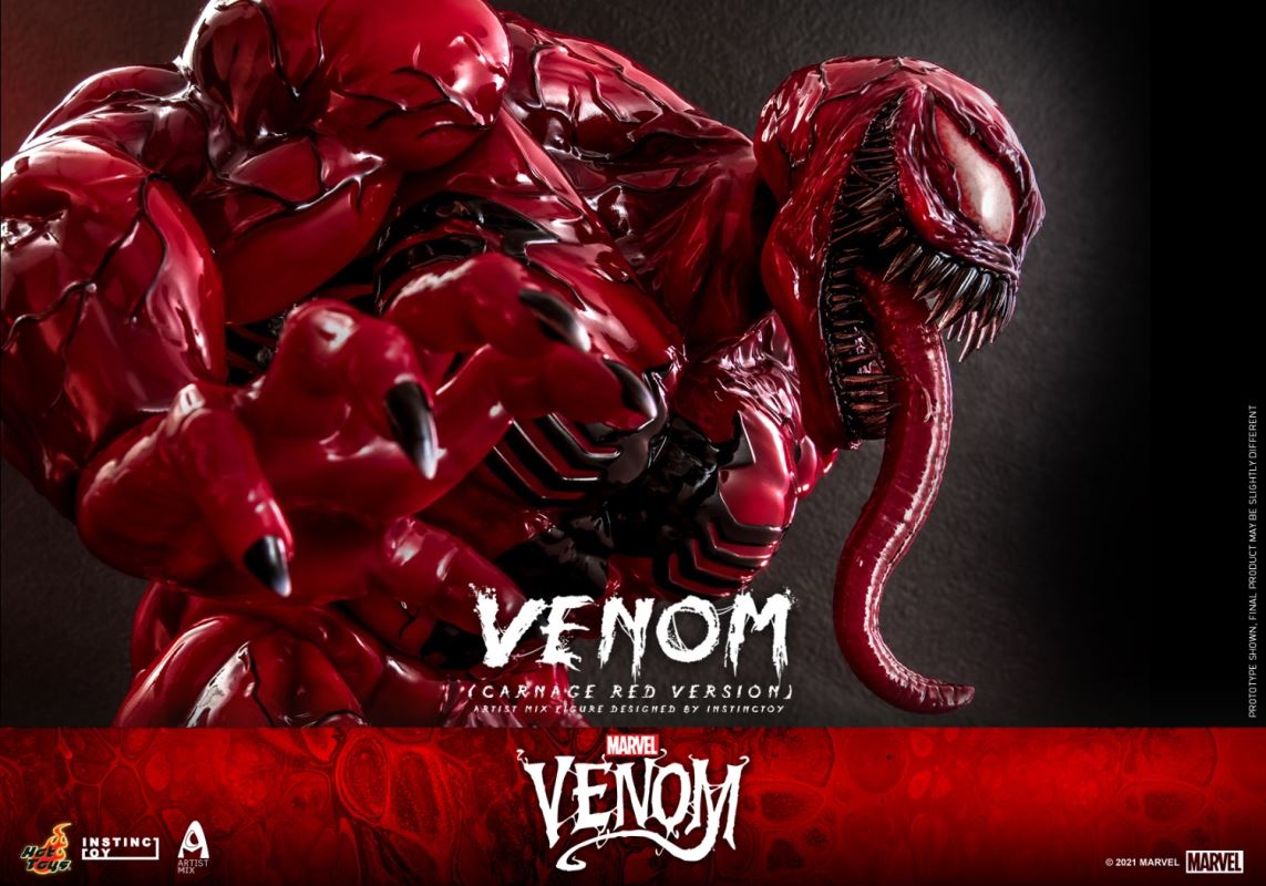 Venom (Carnage Red Version) 1/6