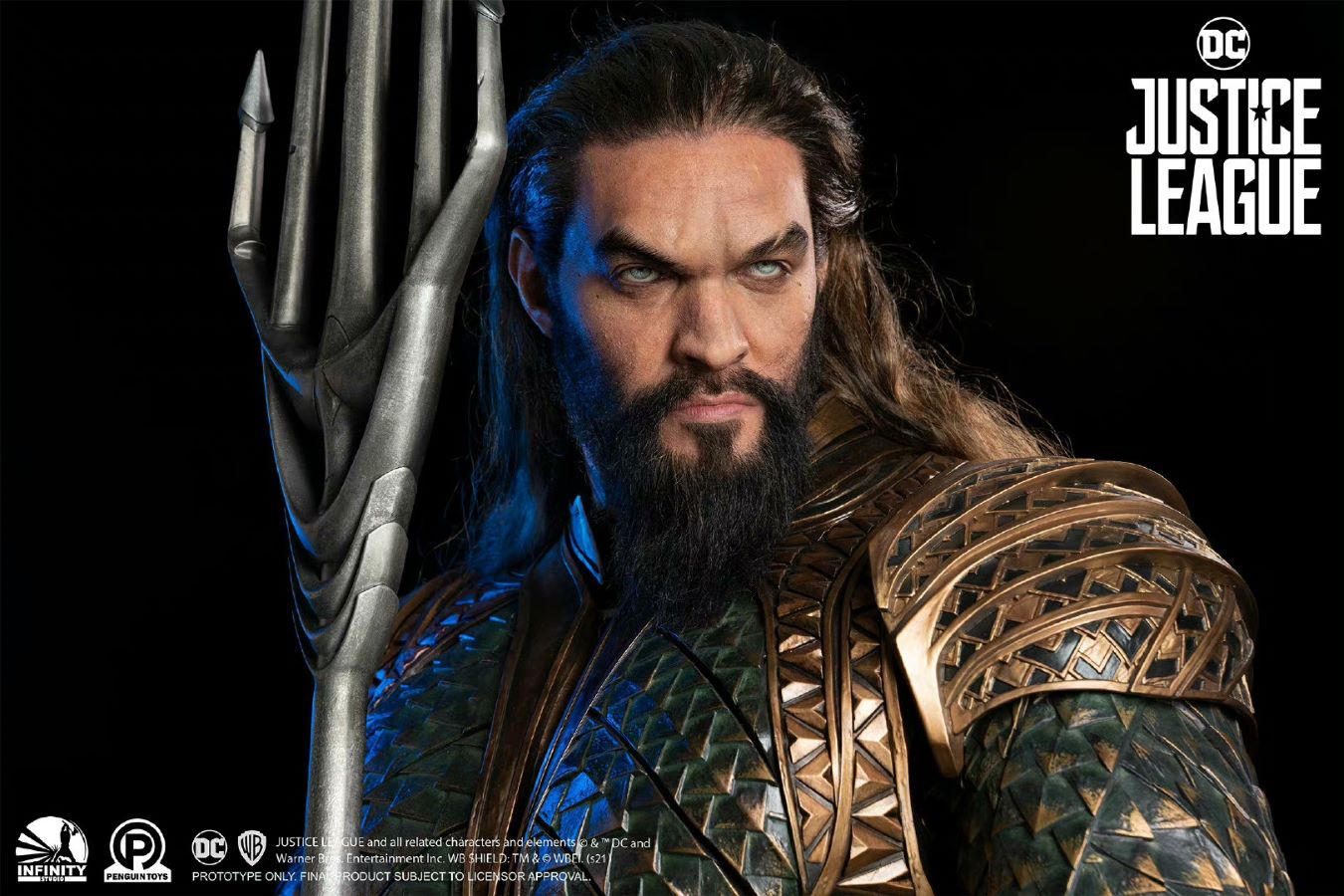 Aquaman Silicone Bust 1/1