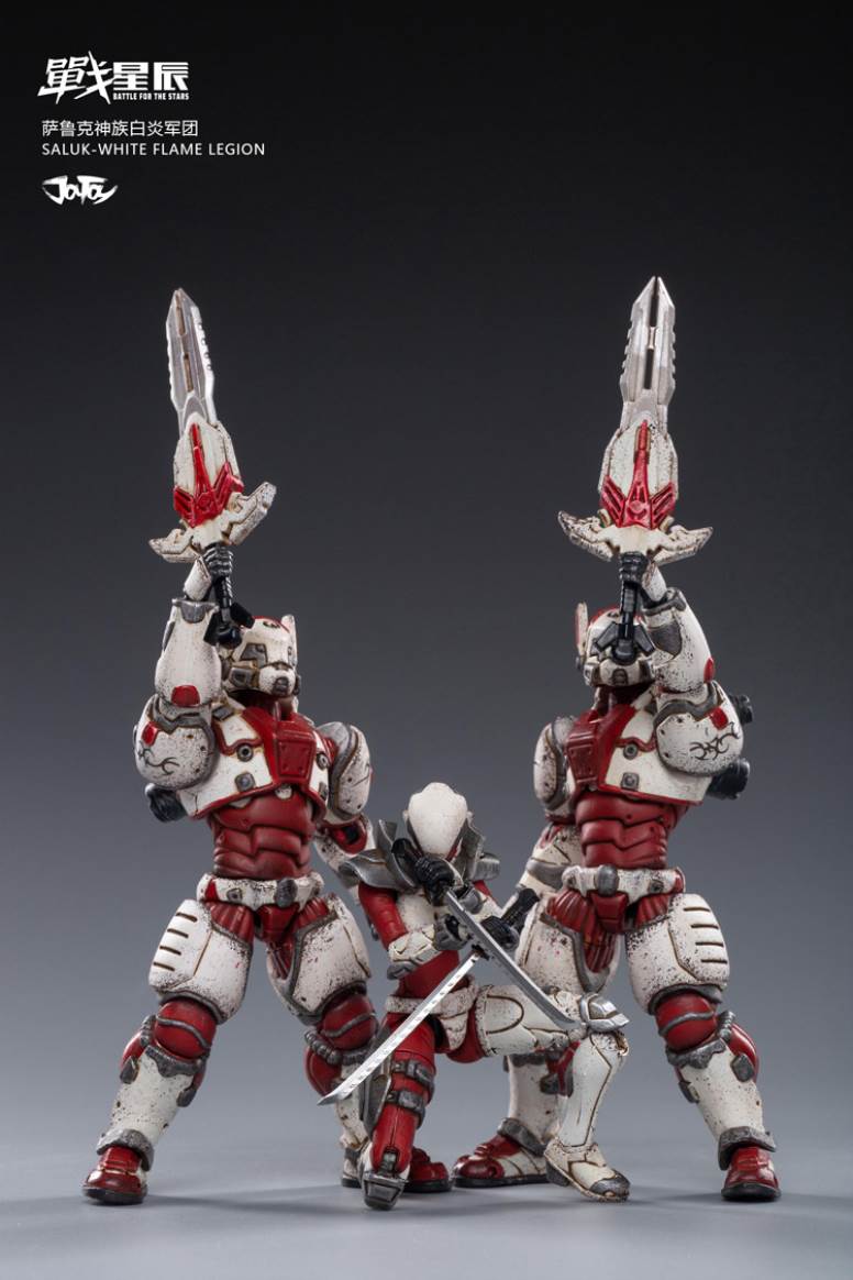 Battle Star 1/18 Series Saruk Protoss White Flame Legion