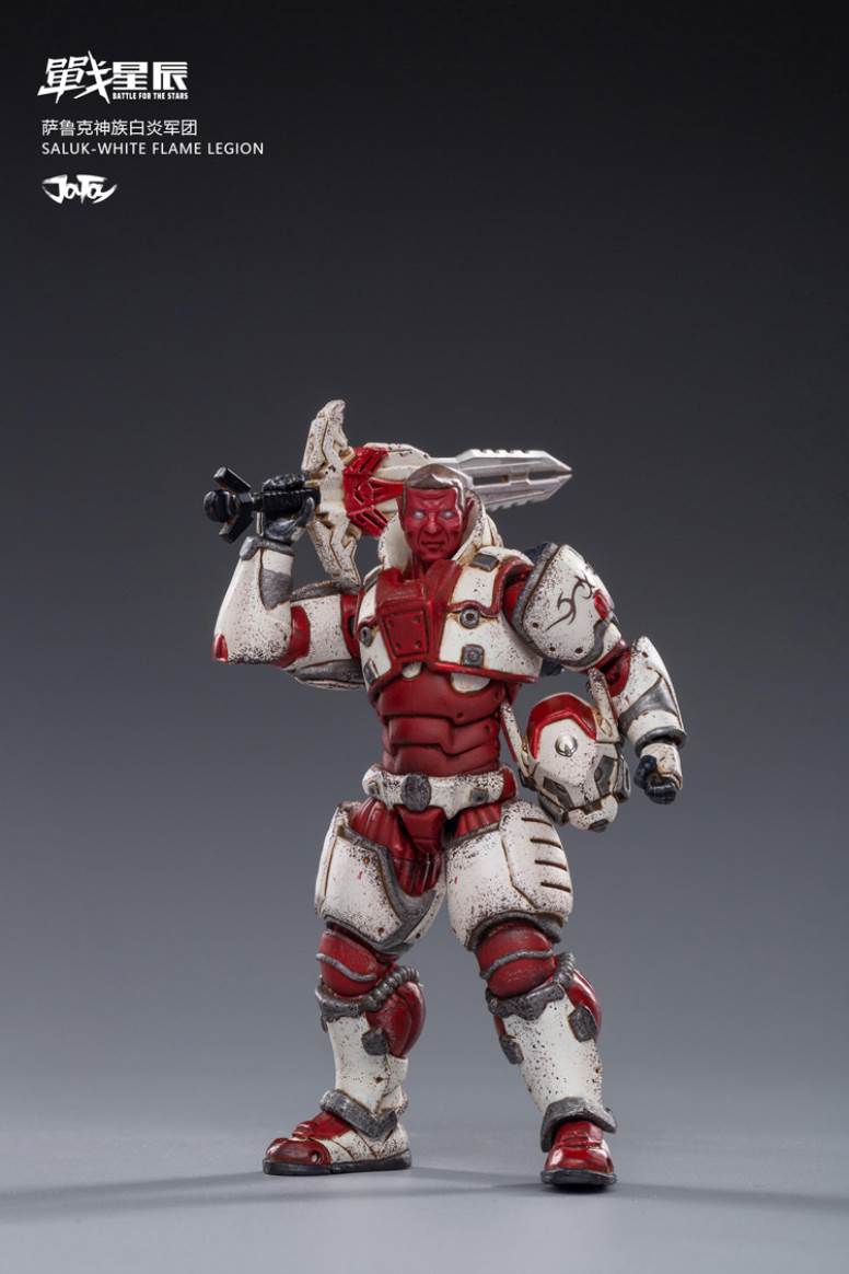 Battle Star 1/18 Series Saruk Protoss White Flame Legion