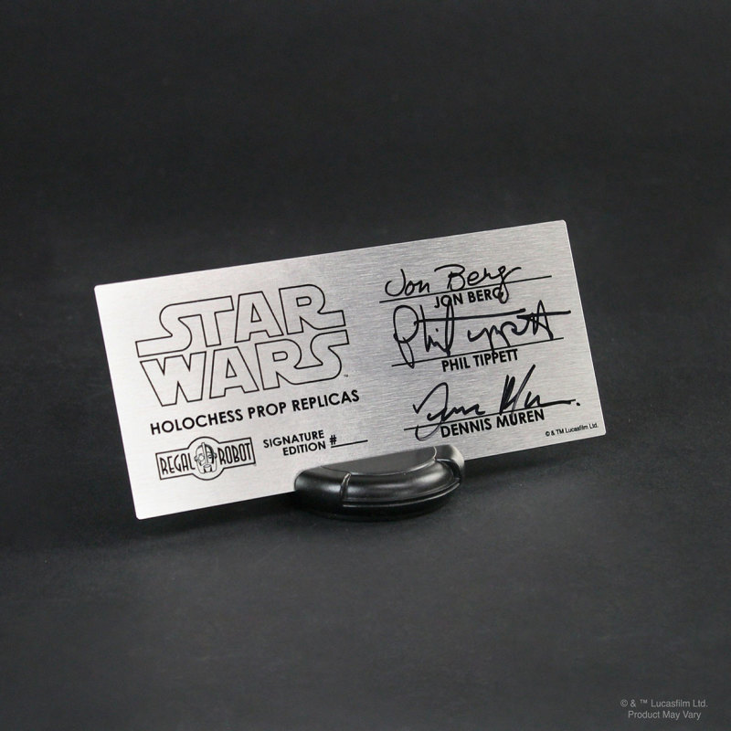 Holochess Prop Replica Deluxe Signature Edition Set