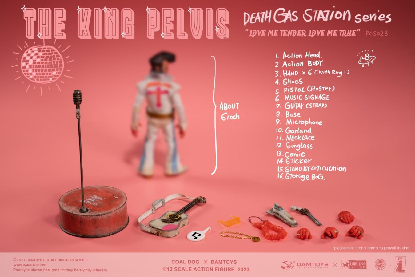 HE KING PELVIS-Death Gas Station Series 1/12
