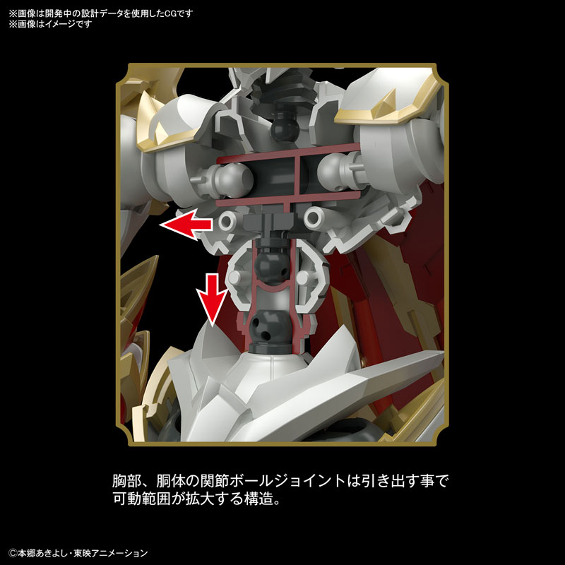 Figure-rise Standard Amplified Dukemon Plastic Model - Digimon Tamers