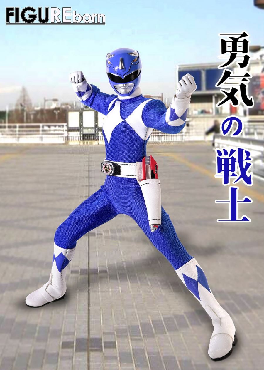 1/9 figure FIGURRborn blue warrior