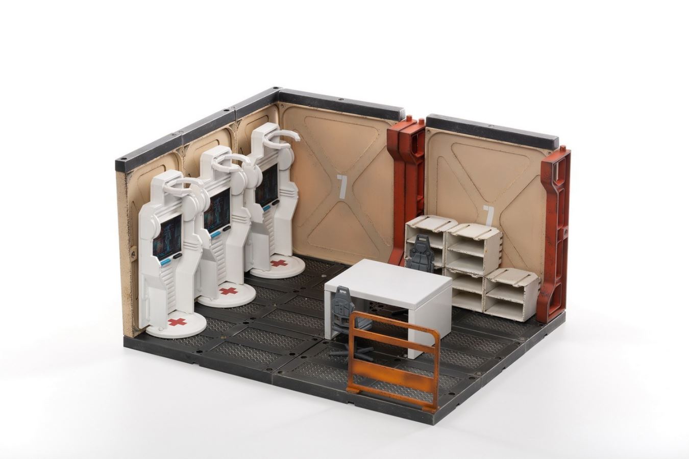 Hangar Scene Medical Area 1/18