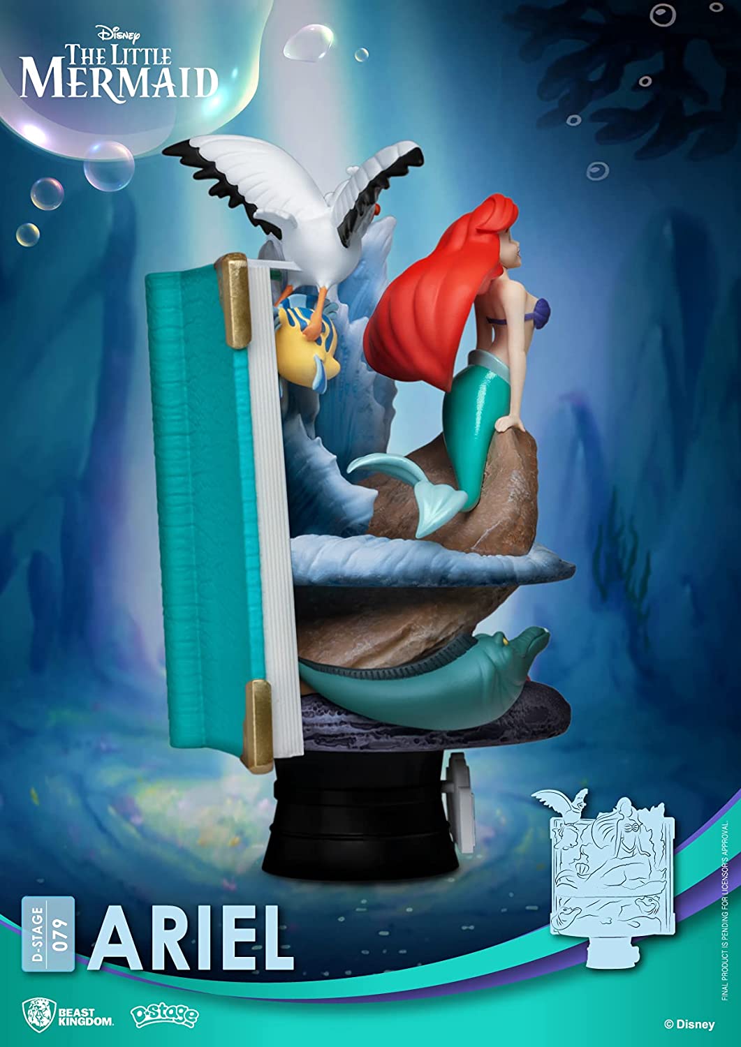 D-Stage Little Mermaid Ariel (Storybook Series)