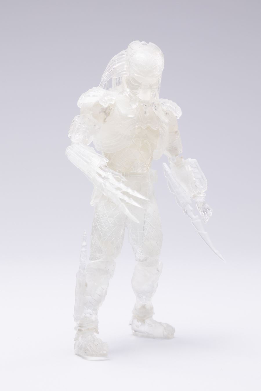 HIYA Extreme Mini Series 1/18 Alien vs. Predator Transparent Cat Face Iron-blooded 5-inch Super Action Figure