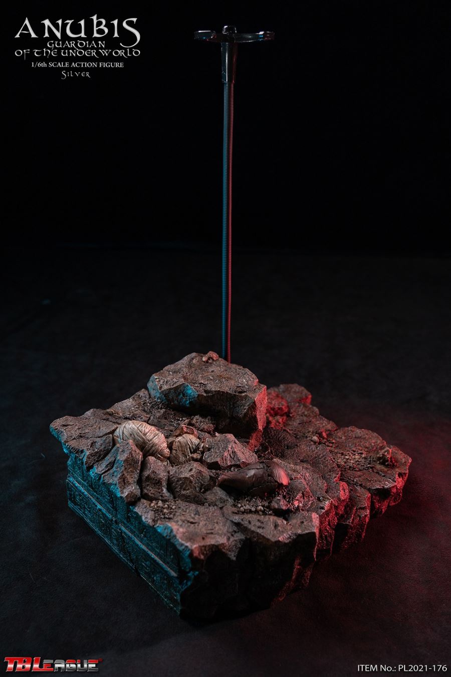 Anubis Guardian of The Underworld-Silver 1/6