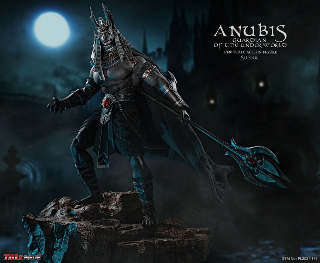 Anubis Guardian of The Underworld-Silver 1/6