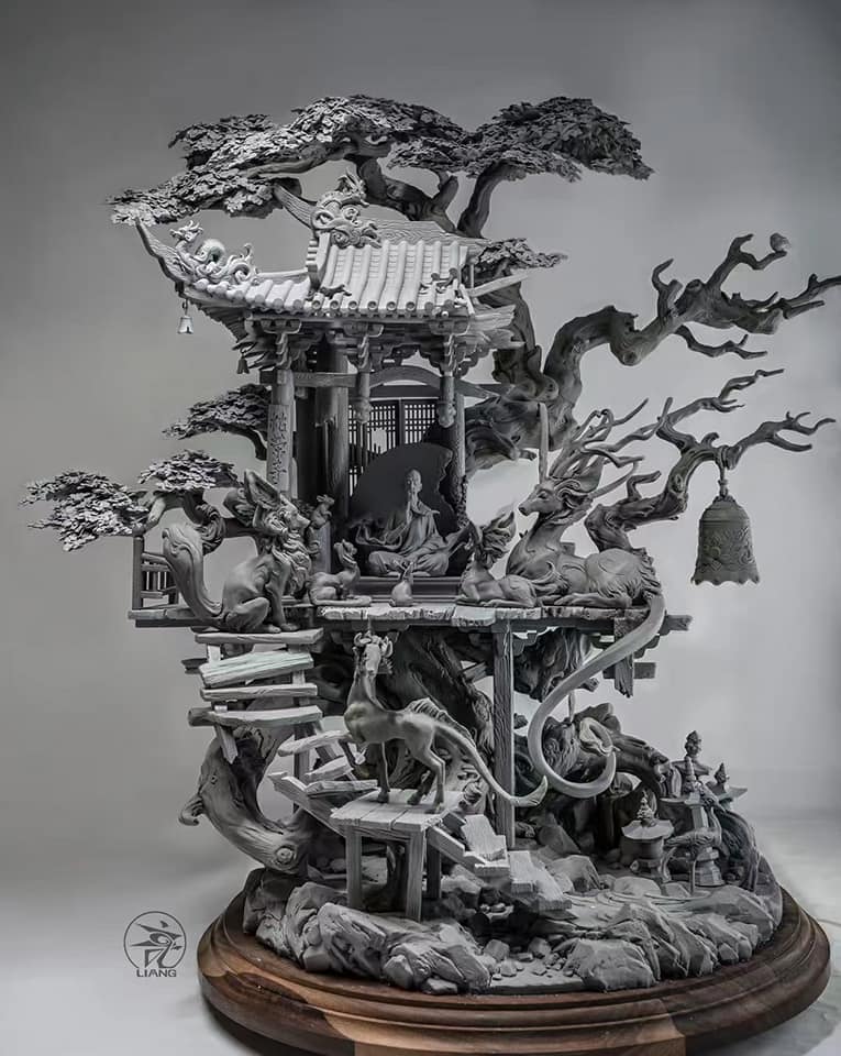 Temple - Ku Rong Si - Grey Kit Version