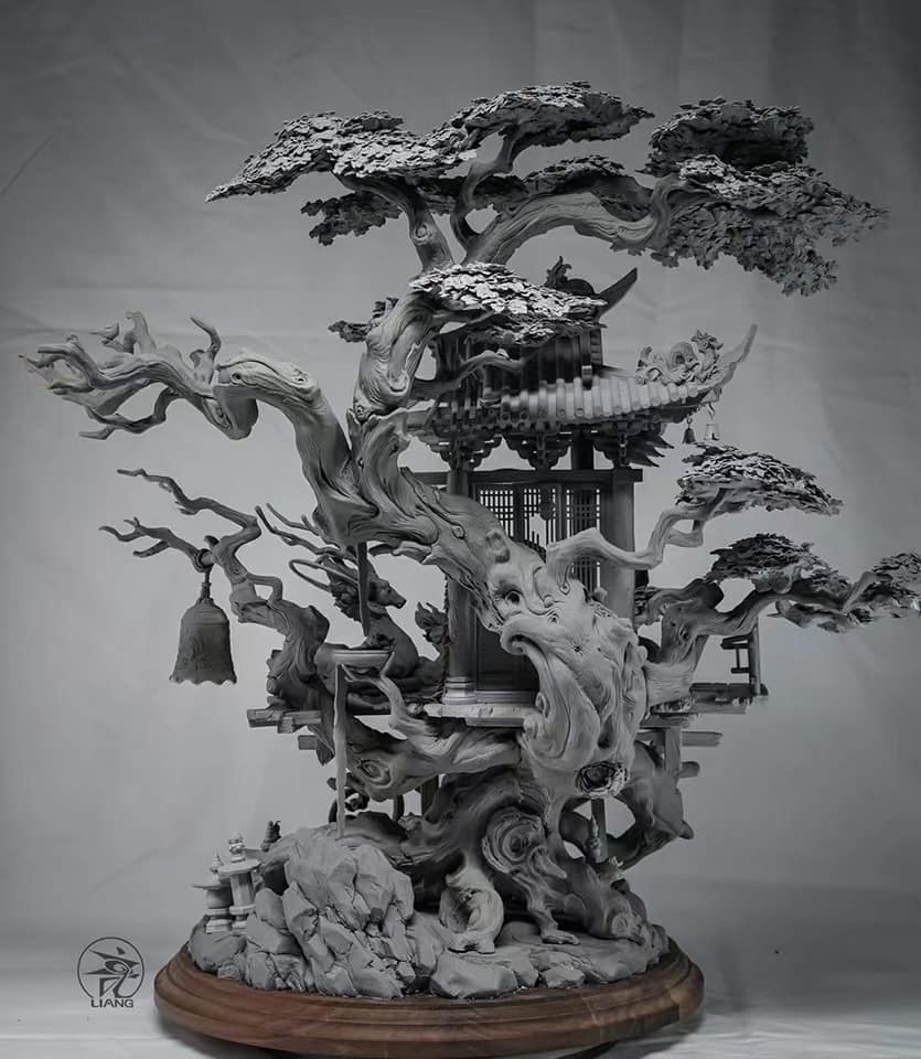 Temple - Ku Rong Si - Grey Kit Version