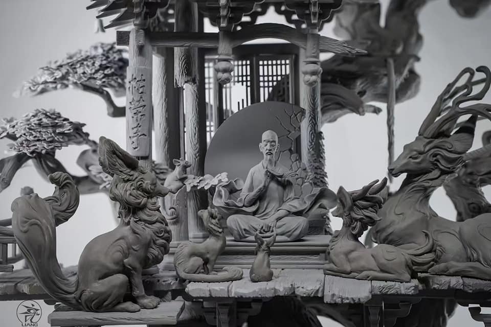 Temple - Ku Rong Si - Grey Kit Version