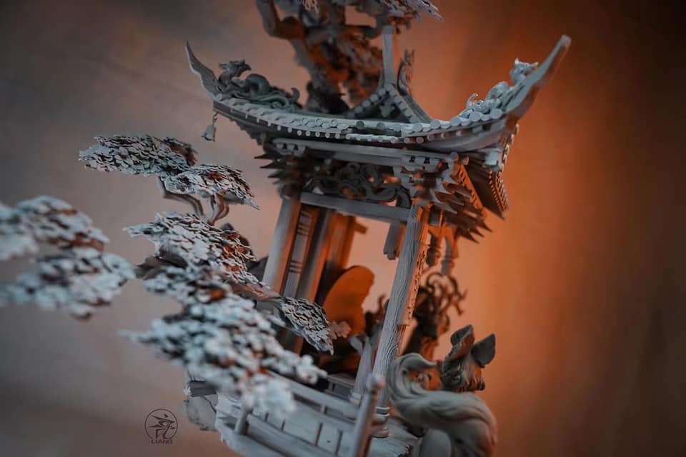 Temple - Ku Rong Si - Grey Kit Version
