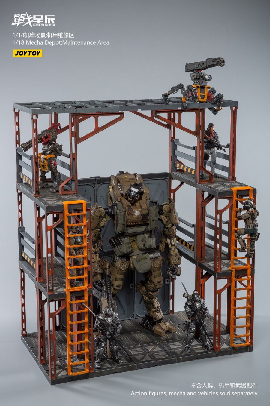 Hangar Scene-Mecha Repair Area 1/18