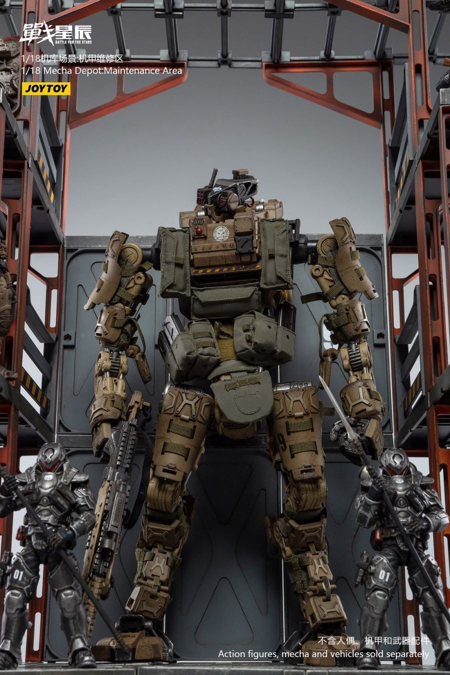 Hangar Scene-Mecha Repair Area 1/18
