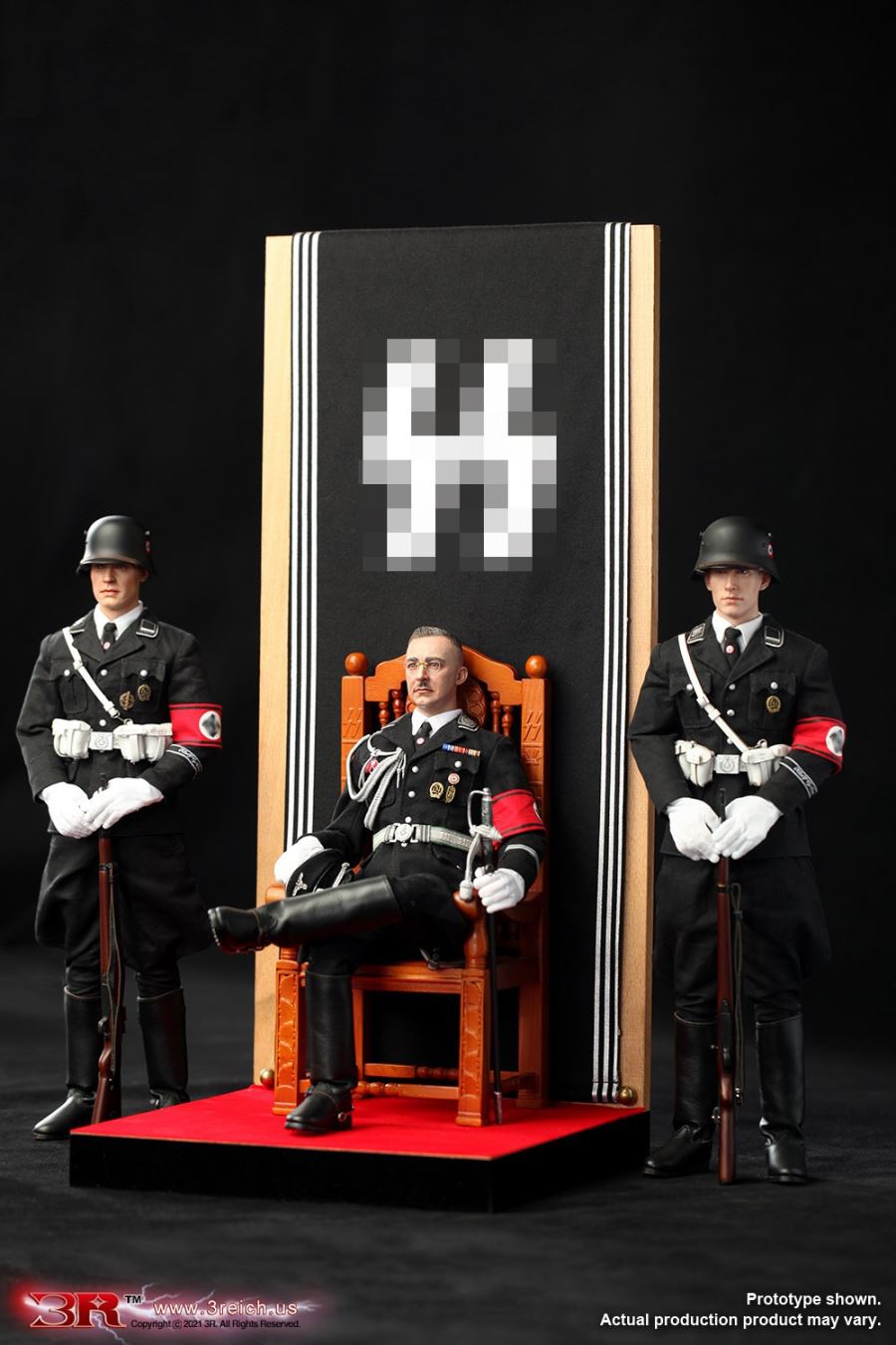 Himmler and the black soldier of ceremony GM645, GM647