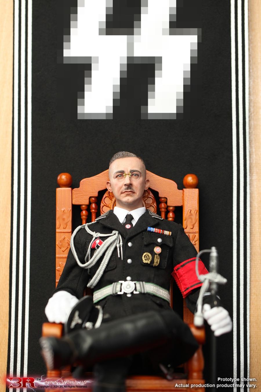 Himmler and the black soldier of ceremony GM645, GM647