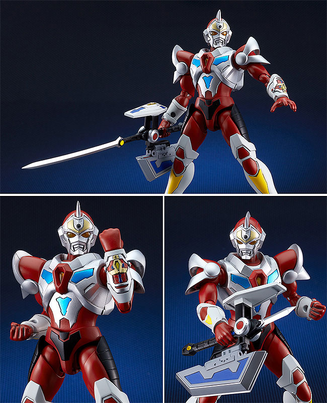 Denkou Choujin Gridman THE Gattai Gattai Choushin Thunder Gridman Posable Figure
