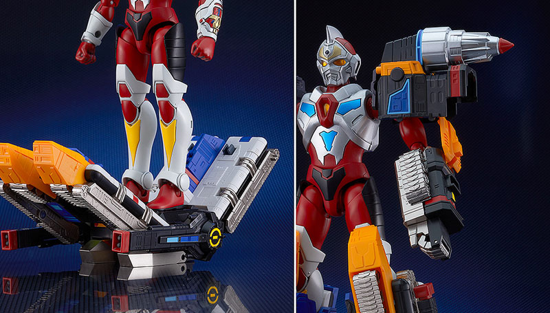 Denkou Choujin Gridman THE Gattai Gattai Choushin Thunder Gridman Posable Figure