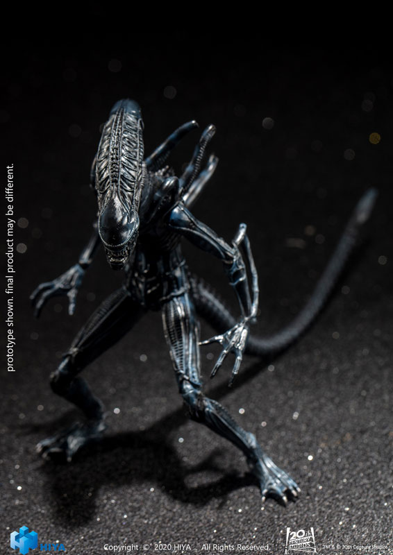 Alien 2 1/18 Action Figure Crawling Alien Warrior