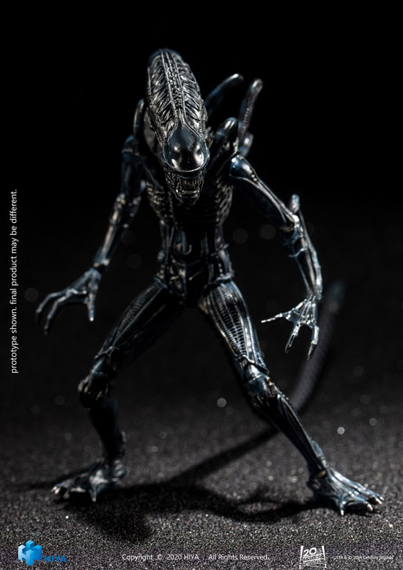Alien 2 1/18 Action Figure Crawling Alien Warrior