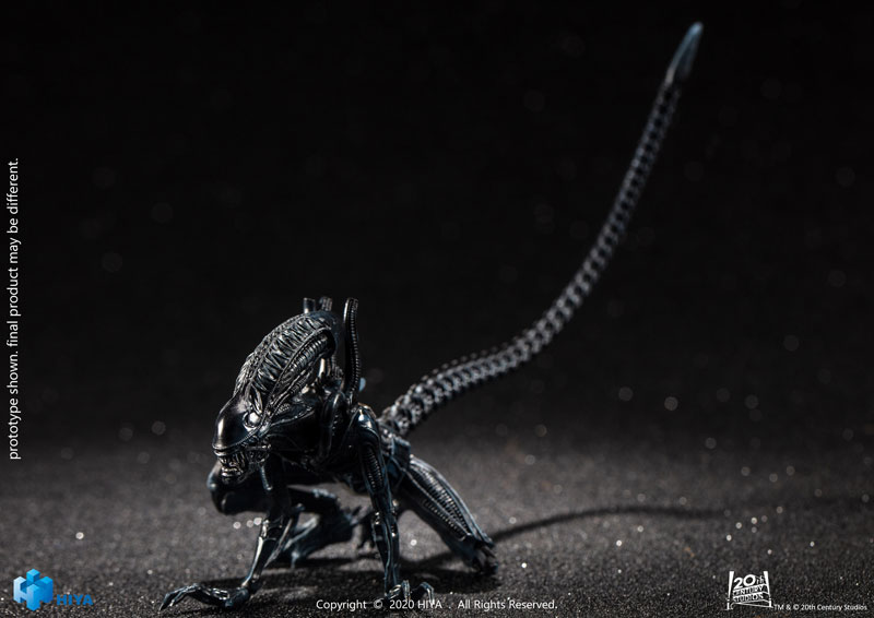 Alien 2 1/18 Action Figure Crawling Alien Warrior
