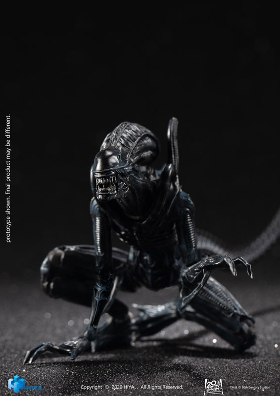 Alien 2 1/18 Action Figure Crawling Alien Warrior