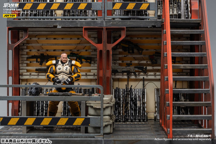 1/18 Battle for the Star Mecha Depo Weapon Section Diorama
