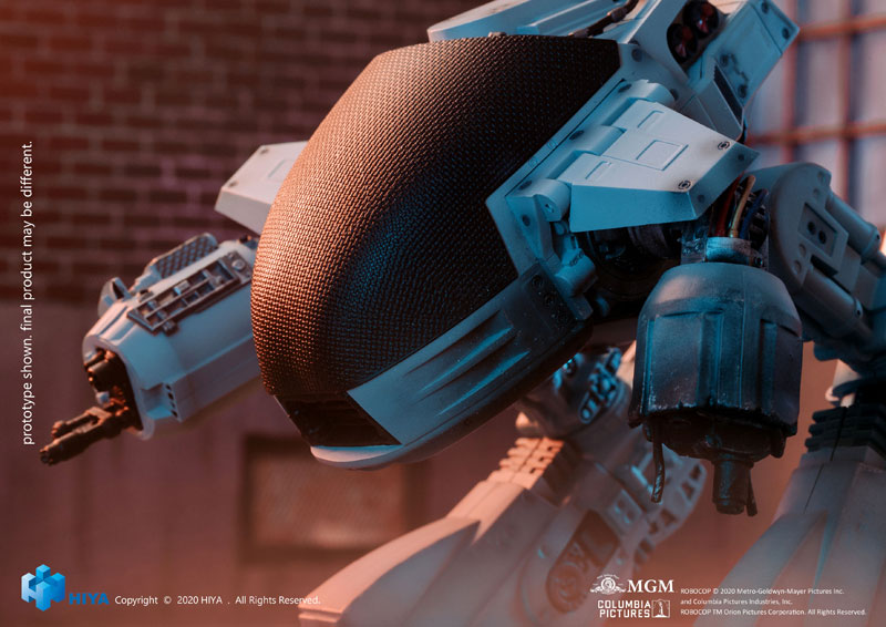 Robocop 1/18 Action Figure Battle Damage ED-209