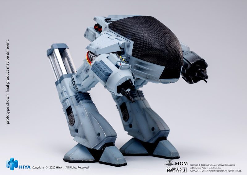 Robocop 1/18 Action Figure Battle Damage ED-209