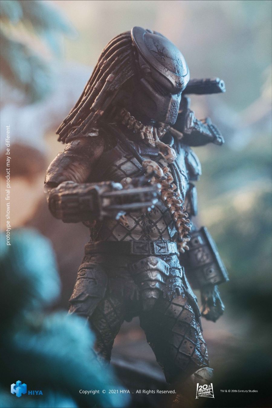 Hiya Extreme Mini Series 1/18 Predator Movie Jungle Iron Blood V2